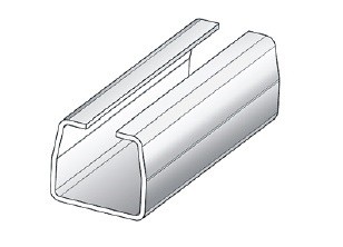 Направляющая балка, длина 7 м Alutech (неоцинкованная)